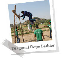 Diagonal Rope Ladder